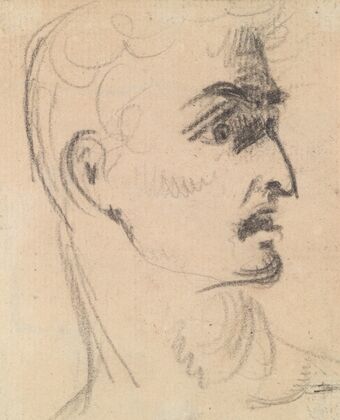 Study of a Man’s Facial Expression