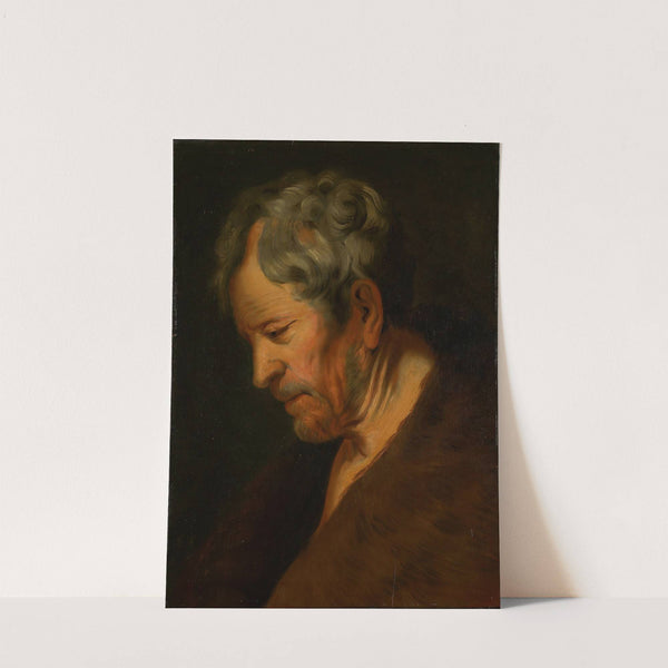 Study of a Man's Head by Anonymous