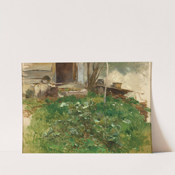 Study of a Meadow in Spital am Phyrn by Ferdinand Brunner