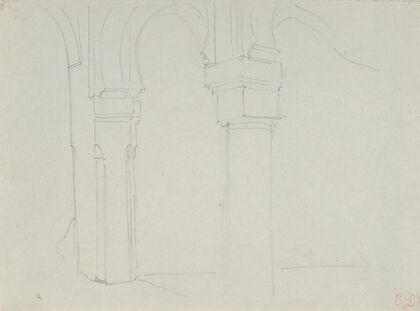 Study of a Moorish Arcade, Spain (1832)
