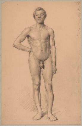 Study of a nude male