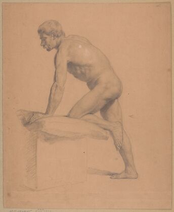 Study of a nude male