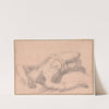 Study of a Nude Man by Abraham Bloemaert
