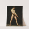 Study of a Nude Man by Anonymous