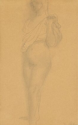Study of a Nude with Drapery (ca. 1908)