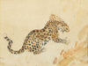 Study Of A Panther Attacking A Prey