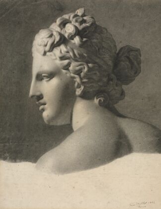 Study of a Plaster Cast (a la bosse) (1806)