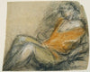 Study of a Recumbent Figure