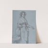 Study of a Roman Woman by Konstantin Johannes Franz Cretius