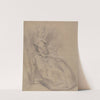 Study of a Seated Lady by Hubert-François Gravelot