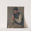 Study of a Seated Lumberjack by Andrej Kováčik