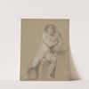 Study of a Seated Male Nude by Philipp Otto Runge