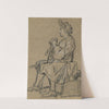 Study of a Seated Man (1720–1725) by Jean Siméon Chardin