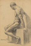 Study of a Seated Man