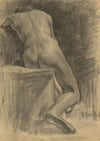 Study of a Seated Man (1910–1920)