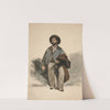 Study of a seated man by Edwin Austin Abbey