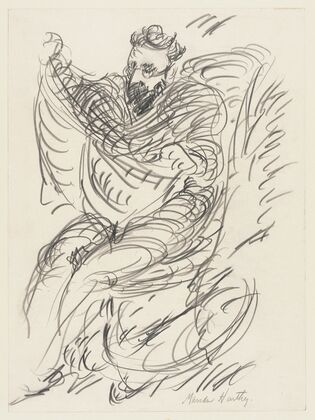 Study of a Seated Man with Beard and Spectacles — size preview