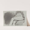 Study of a Seated Man&#039;s Legs by Henry Wyatt
