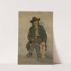 Study of a Seated Old Man (1894) by Cyril Kutlík