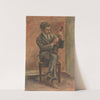 Study of a Seated Violinist by Ladislav Treskoň