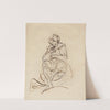 Study of a Seated Woman by Sir Joshua Reynolds