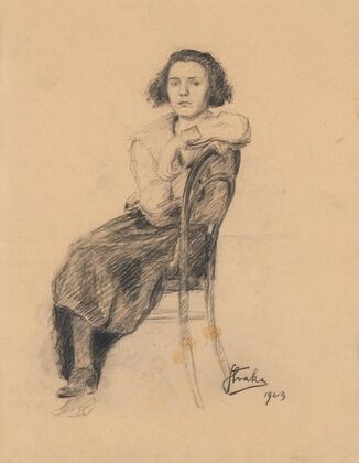 Study of a Seated Woman