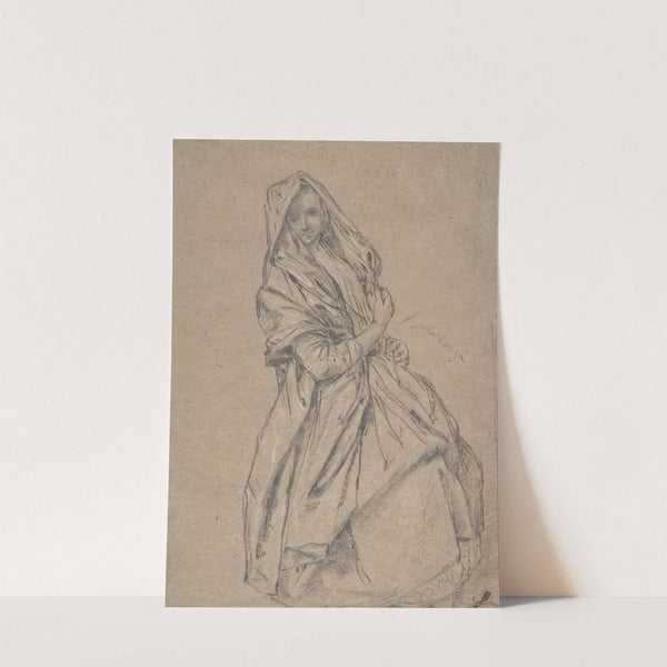 Study of a Seated Woman by Pietro Longhi