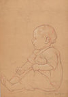 Study of a Sitting Child (1908)