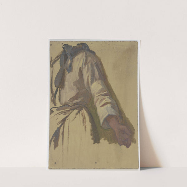 Study of a sleeve by Jakob Becker