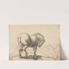 Study of a Stallion by Giovanni Battista Foggini