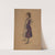 Study of a standing girl (1903) by Witold Wojtkiewicz