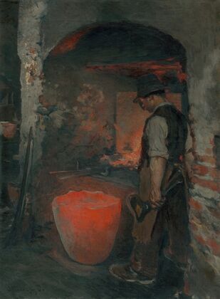 Study of a Standing Hammersmith