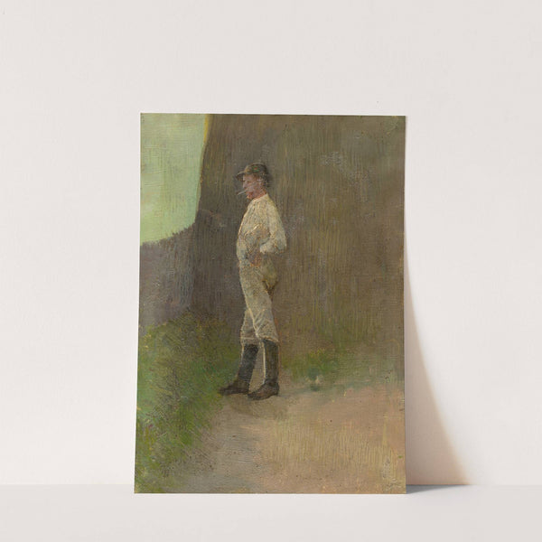 Study of a Standing Lad in the Boots (1880–1900) by Ladislav Mednyánszky
