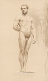 Study of a standing man