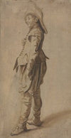 Study of a Standing Youth in a Hat