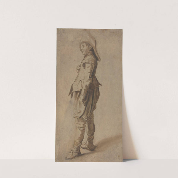 Study of a Standing Youth in a Hat by Dirck Hals