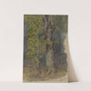Study of a Trunk Branching Out by Friedrich Carl von Scheidlin