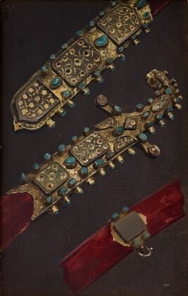 Study of a Turkish Sabre from the 17th C.