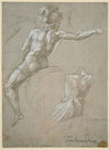 Study of a Warrior on Horseback