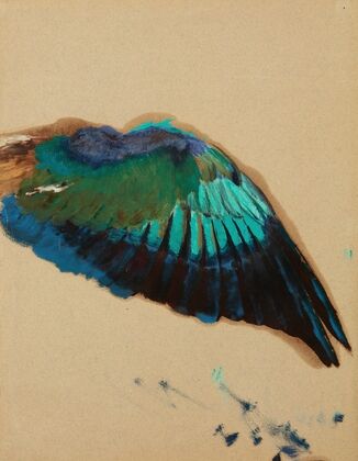 Study of a Wing â Study of a Fgure of ‘Inspiration’ from the Curtain for the Municipal Theater in Lviv