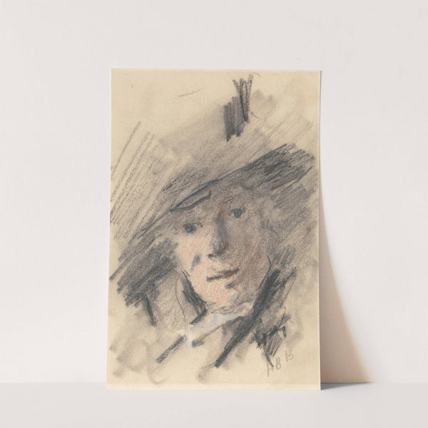 Study of a Woman by Hercules Brabazon Brabazon
