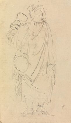 Study of a Woman, Carrying a Child
