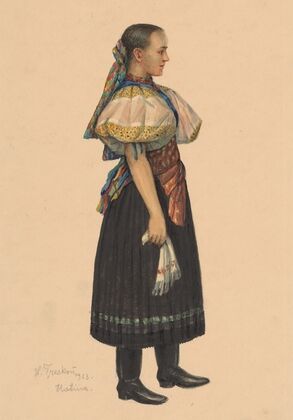 Study of a Woman from Habina