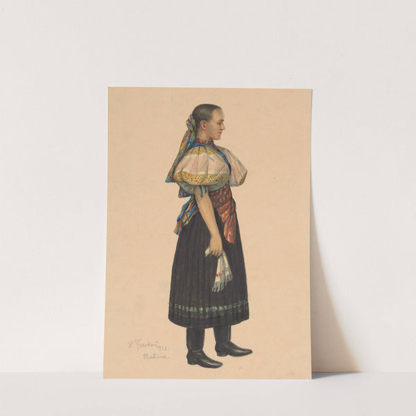 Study of a Woman from Habina by Ladislav Treskoň