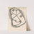 Study of a woman in a scarf composed on a diagonal by Mikuláš Galanda