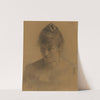 Study of a woman&#039;s head by Jozef Hanula