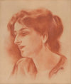 Study of a woman’s head