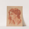 Study of a woman&#039;s head by Ladislav Treskoň