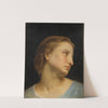 Study Of A Woman’s Head (Philomèle Et Progné) by William Bouguereau
