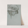 Study of a young man’s face, in profile (1986) by Edwin Austin Abbey